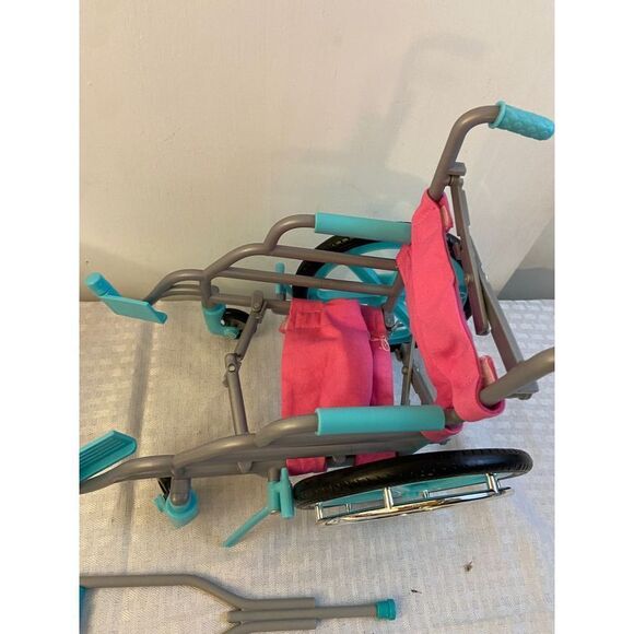 Our generation my life? Doll wheel chair and crutches - Picture 1 of 4